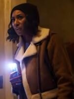 Diarra From Detroit 2024 Diarra Kilpatrick Shearling Leather Jacket