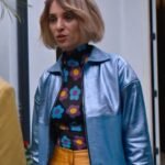 Do Revenge 2022 Eleanor Blue Bomber Jacket