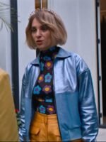 Do Revenge 2022 Eleanor Blue Bomber Jacket