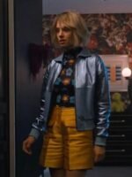 Do Revenge 2022 Eleanor Blue Bomber Jacket