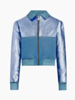Do Revenge 2022 Eleanor Blue Bomber Jacket