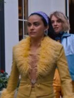 Do Revenge Camila Mendes Yellow Leather Jacket