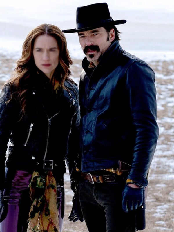 Doc Holliday Wynonna Earp Black Leather Jacket