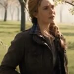 Doctor Strange 2022 Scarlet Brown Leather Jacket