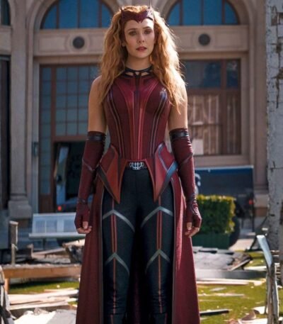 Doctor Strange 2022 Wanda Sleeveless Costume Jacket