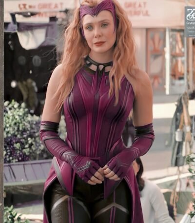 Doctor Strange 2022 Wanda Sleeveless Costume Jacket