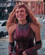 Doctor Strange 2022 Wanda Sleeveless Costume Jacket