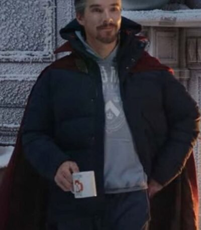 Doctor Strange Spider-Man No Way Home Puffer Jacket