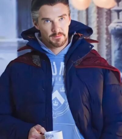 Doctor Strange Spider-Man No Way Home Puffer Jacket