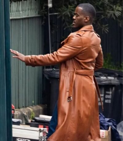 Doctor Who 15th The Doctor Brown Leather Coat