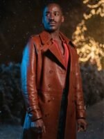 Doctor Who 15th The Doctor Brown Leather Coat