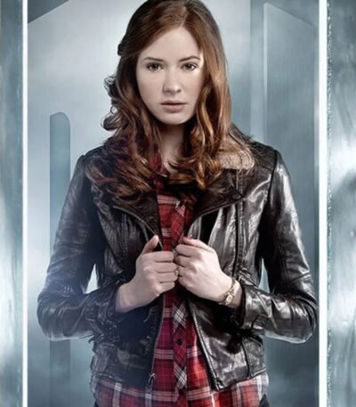 Doctor Who Amy Pond Brown Jacket