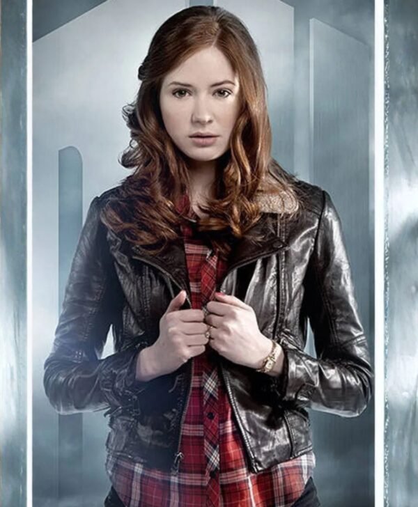 Doctor Who Amy Pond Brown Jacket