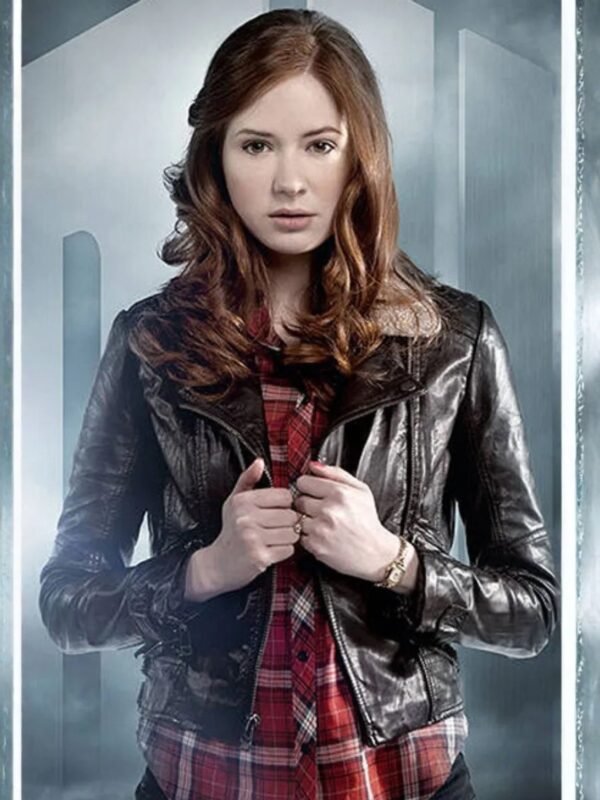 Doctor Who Amy Pond Brown Jacket