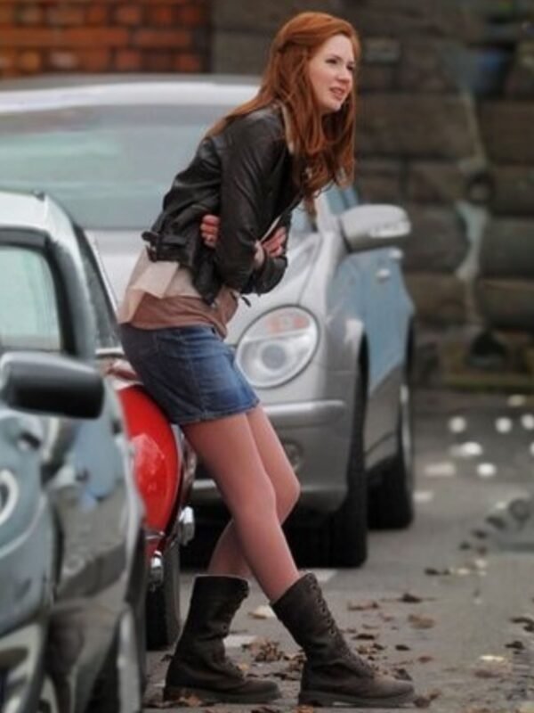 Doctor Who Amy Pond Brown Jacket