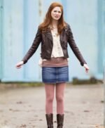 Doctor Who Amy Pond Brown Jacket