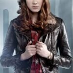 Doctor Who Amy Pond Brown Jacket