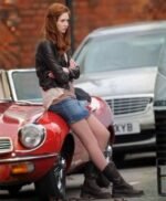 Doctor Who Amy Pond Brown Jacket
