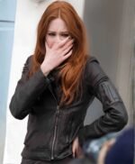 Doctor Who Amy Pond Leather Jacket