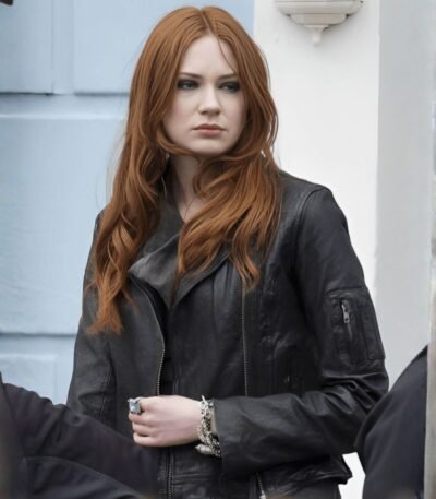 Doctor Who Amy Pond Leather Jacket