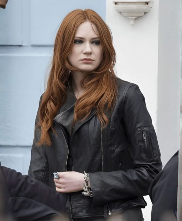 Doctor Who Amy Pond Leather Jacket