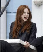 Doctor Who Amy Pond Leather Jacket