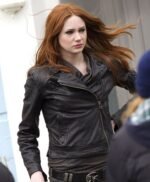 Doctor Who Amy Pond Leather Jacket