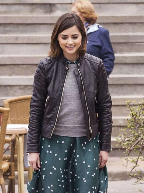 Doctor Who Clara Oswald Black Jacket