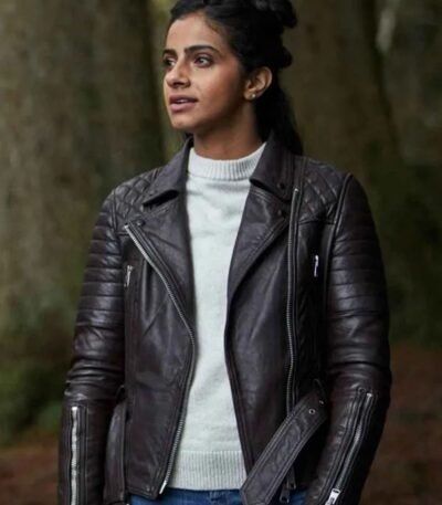 Doctor Who Season 11 Yasmin Khan Black Biker Jacket