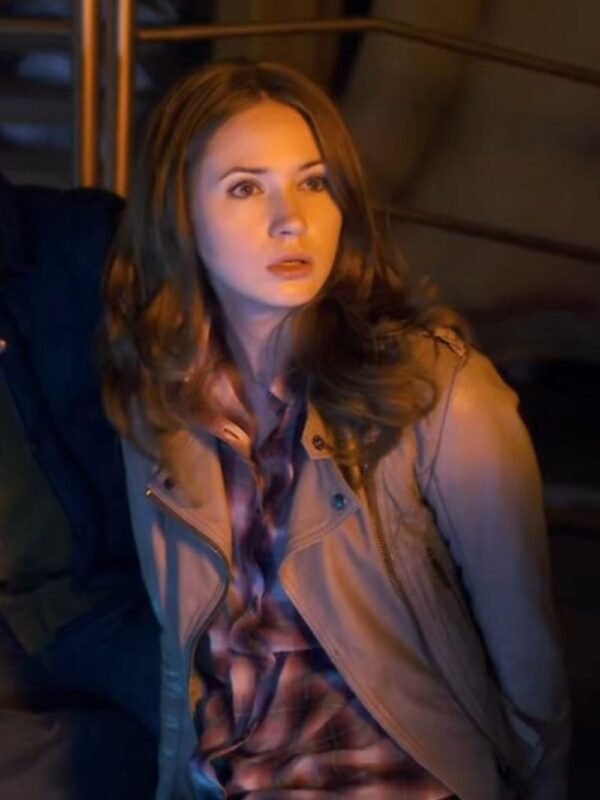 Doctor Who Season 6 Karen Gillan Leather Jacket