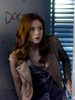 Doctor Who Season 6 Karen Gillan Leather Jacket