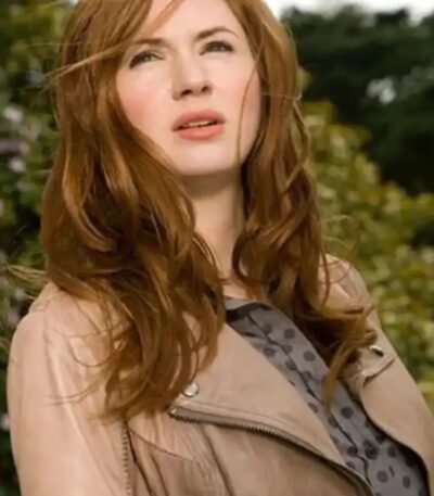 Doctor Who Season 6 Karen Gillan Leather Jacket