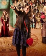 Doctor Who Season 7 Clara Oswald Black Leather Jacket