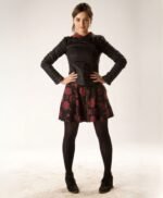 Doctor Who Season 7 Clara Oswald Black Leather Jacket