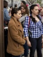 Dollface Izzy Levine Brown Fur Coat