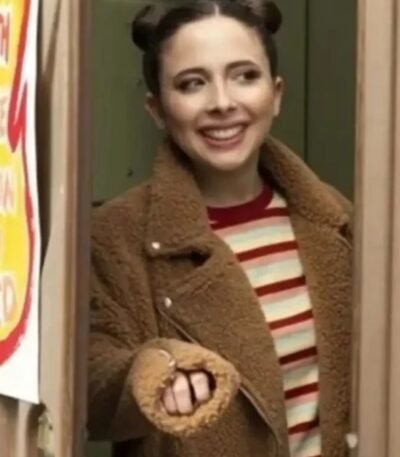 Dollface Izzy Levine Brown Fur Coat