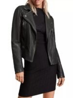 Dolly Lewis Sight Unseen Black Biker Jacket