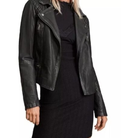 Dolly Lewis Sight Unseen Black Biker Jacket