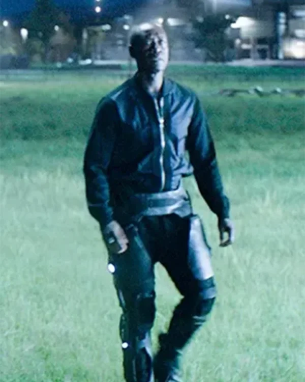 Don Cheadle Endgame Black Bomber Jacket