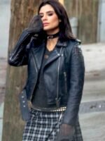 Doom Patrol Crazy Jane Leather Jacket Black