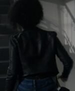 Double Life 2023 Javicia Leslie Biker Black Jacket