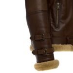 Douglas Aviator RAF SF Shearling Fur Bomber Jacket