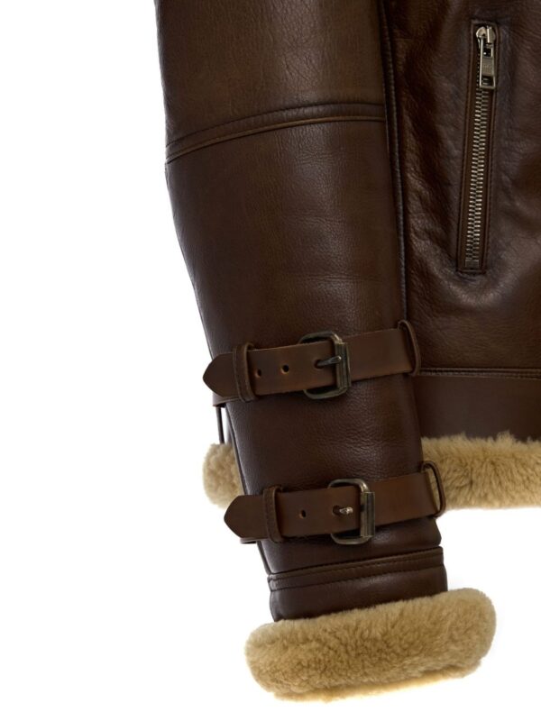 Douglas Aviator RAF SF Shearling Fur Bomber Jacket