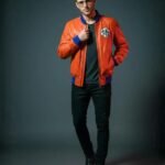 Dragon Ball Z Goku Orange Leather Jacket