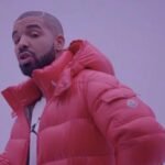 Drake Red Puffer Jacket