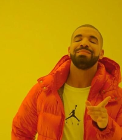 Drake Red Puffer Jacket