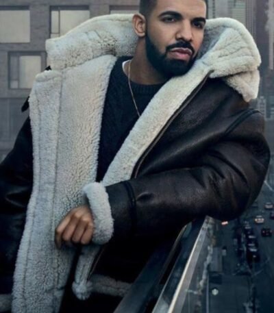 Drake Shearling B3 Aviator Big Jacket