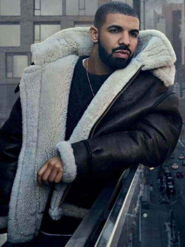 Drake Shearling B3 Aviator Big Jacket