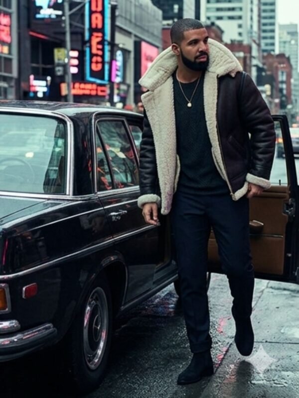 Drake Shearling B3 Aviator Big Jacket