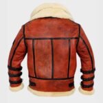 Drew Aviator B6 Sheepskin Bomber Leather Jacket